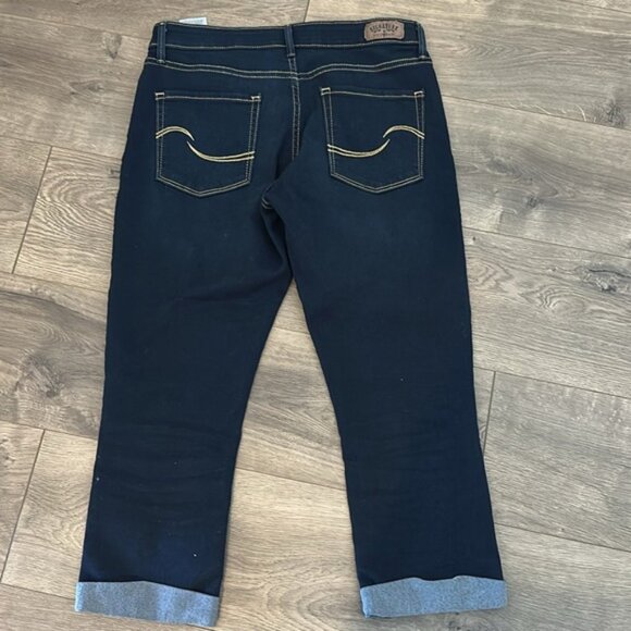 Levi's Dark Blue Modern Capri size 10 - Picture 3 of 7